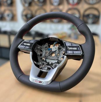 Preview: KIA Sportage / ProCeed / Optima GT-Line Lenkrad neu beziehen mit Heizung